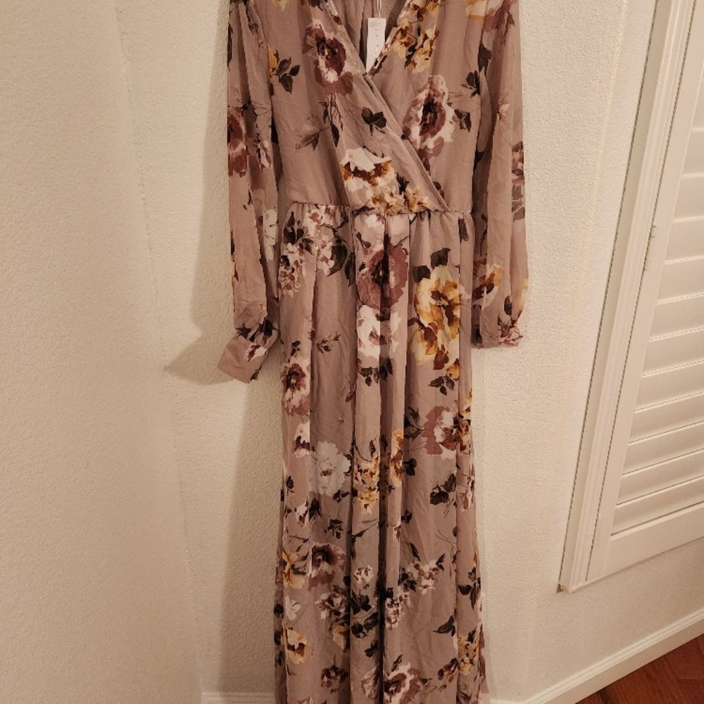 BalticBorn Floral Long Sleeve Dress Brand New with Tags in size XL, never worn.